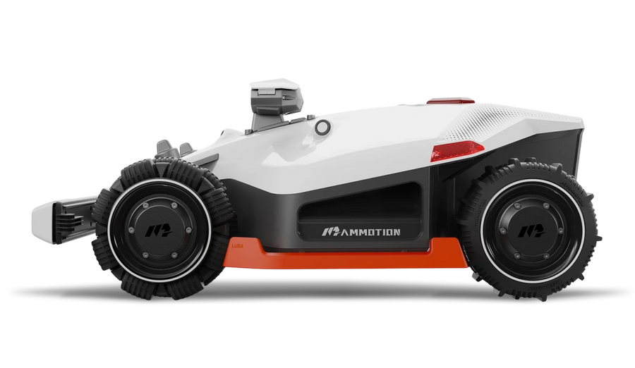 Compact LUBA 2X AWD robotic mower