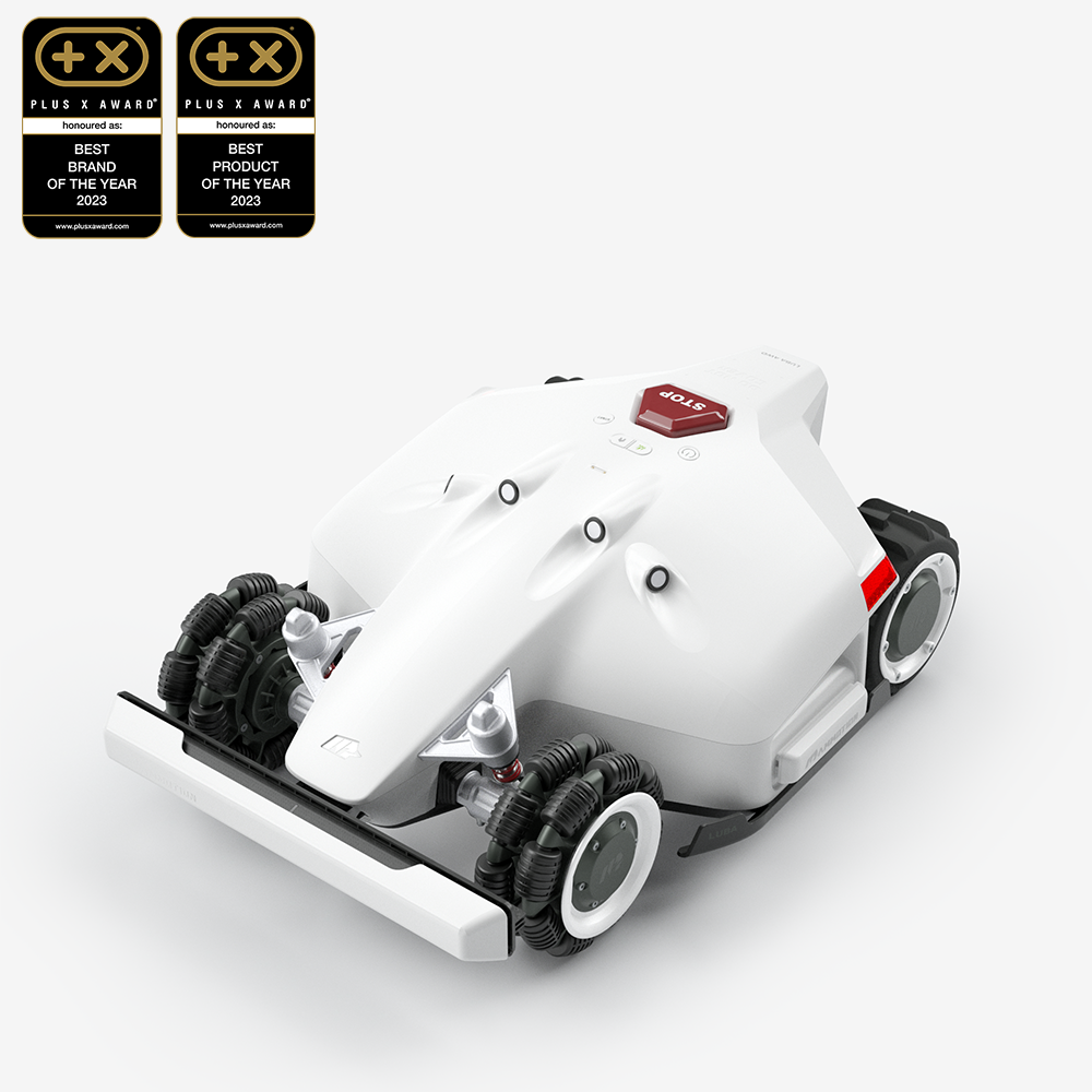 LUBA AWD 5000 : Perimeter Wire Free Robot Lawn Mower