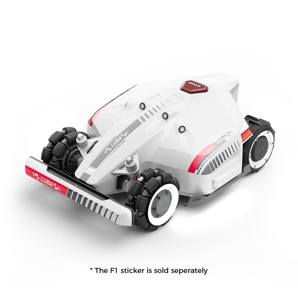 LUBA AWD 1000: Perimeter Wire Free Robot Lawn Mower