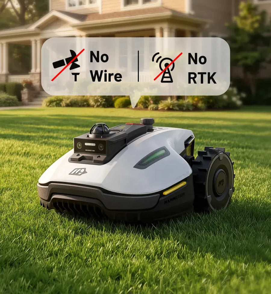アユマン② YUKA mini 2 1000 Robot Lawn Mower | Mammotion